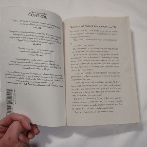 Control by Lydia Kang paperback best selling author - Picture 4 of 6